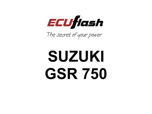 ECUflash - SUZUKI GSR 750